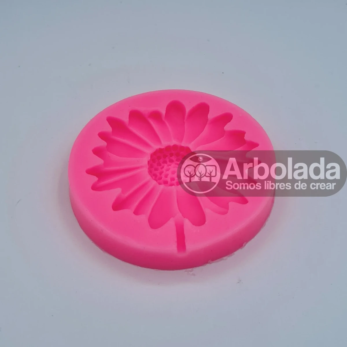 Molde Vela Flor Margarita grande1