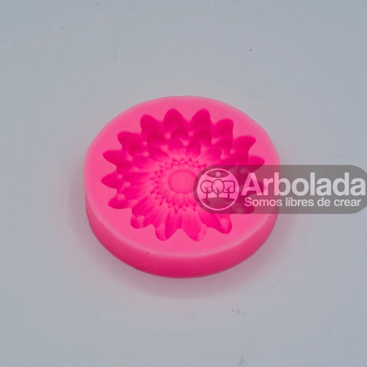 Molde Vela Flor Margarita Mini1