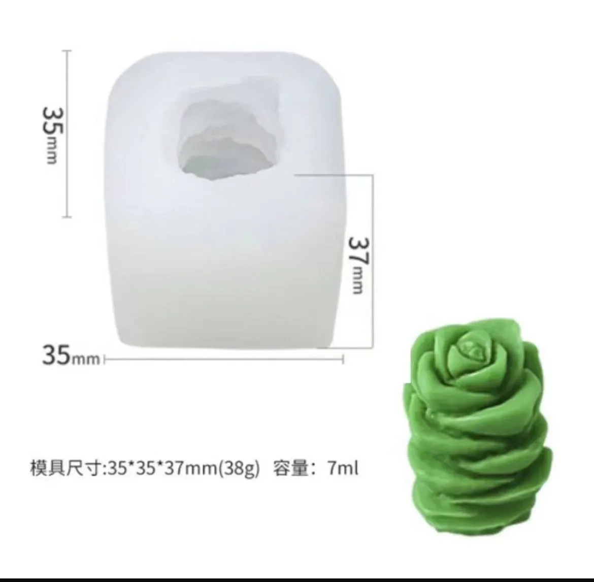 Molde suculenta larga1