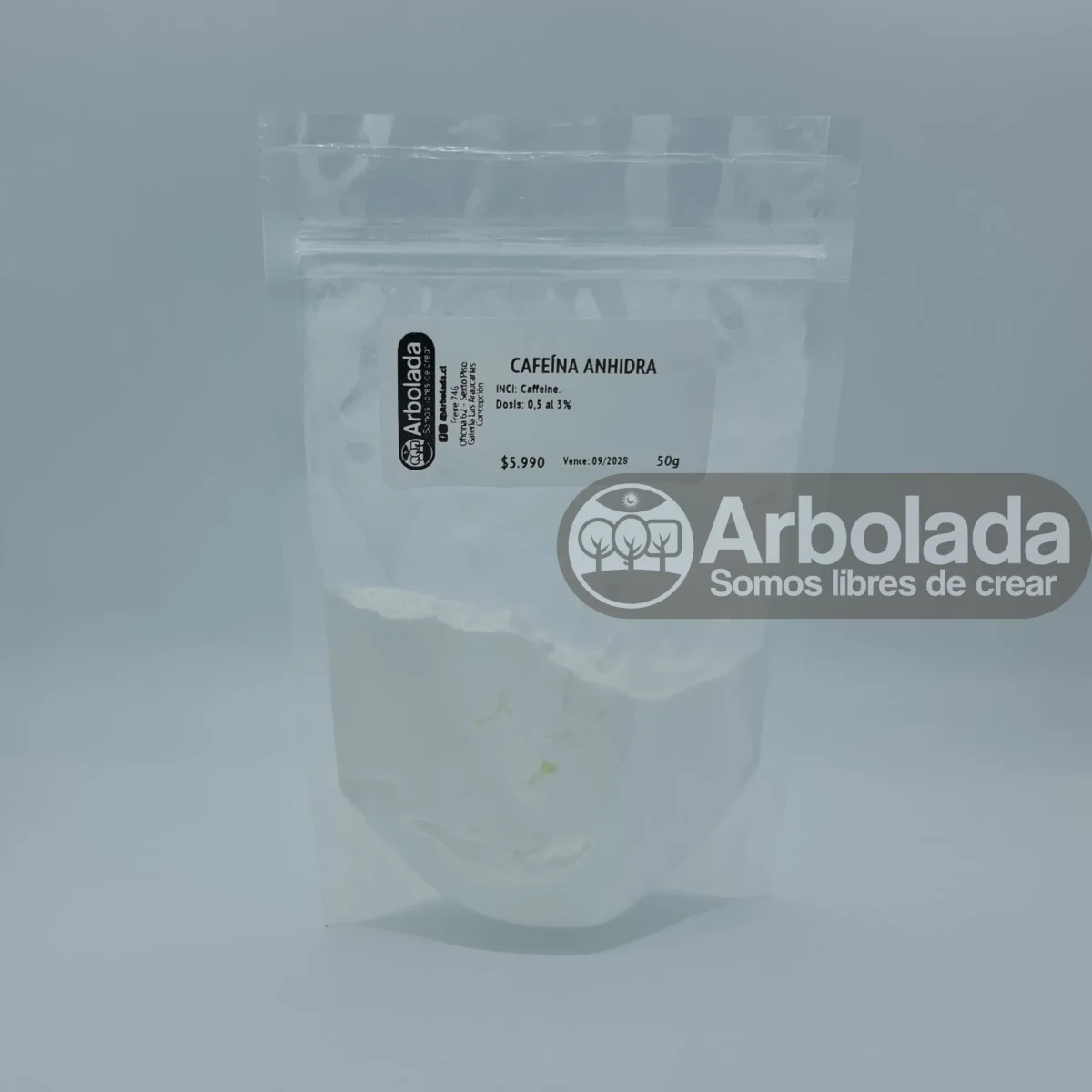 Cafeína Anhidra 50g1