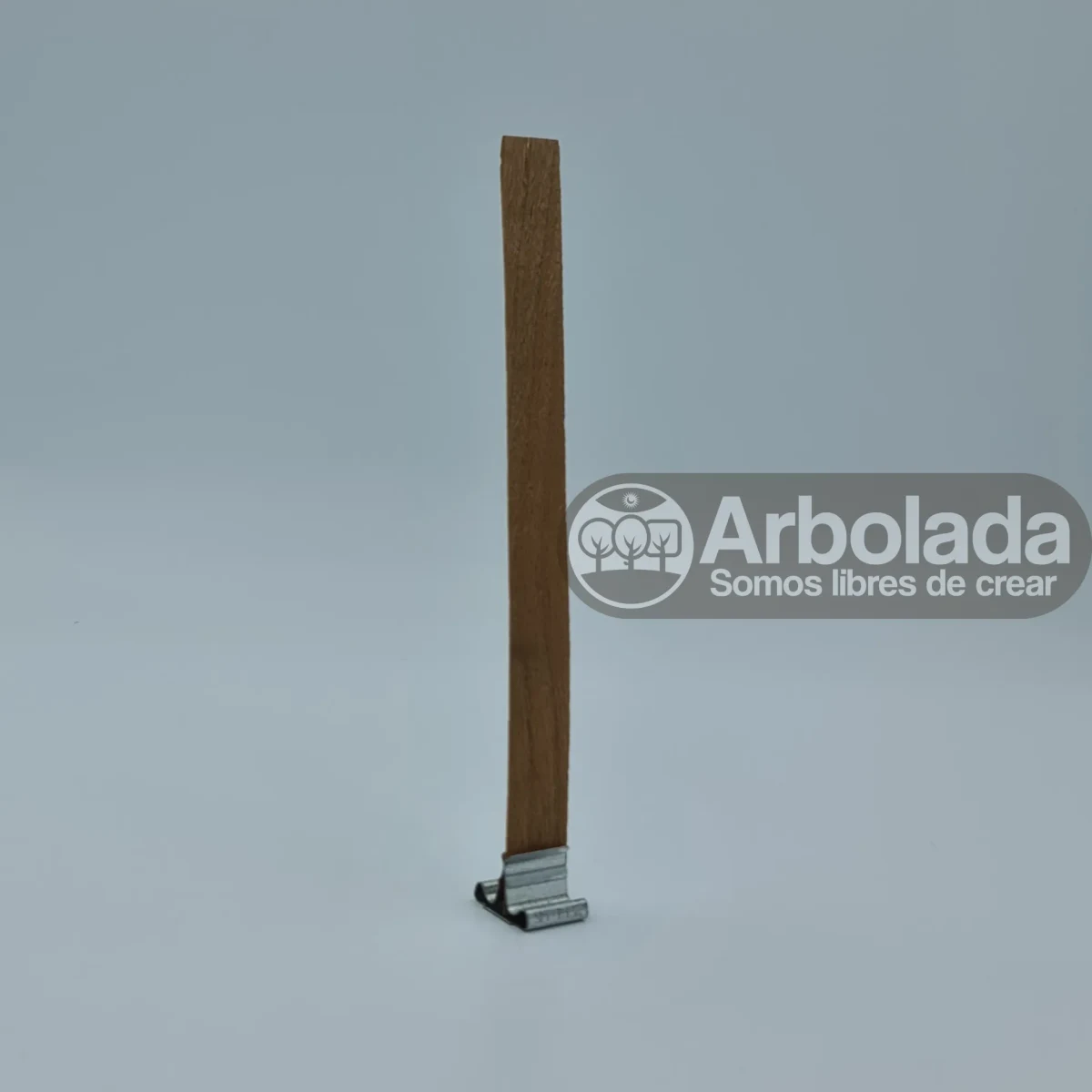 Mechas de Madera con soporte para velas (10 unidades)1