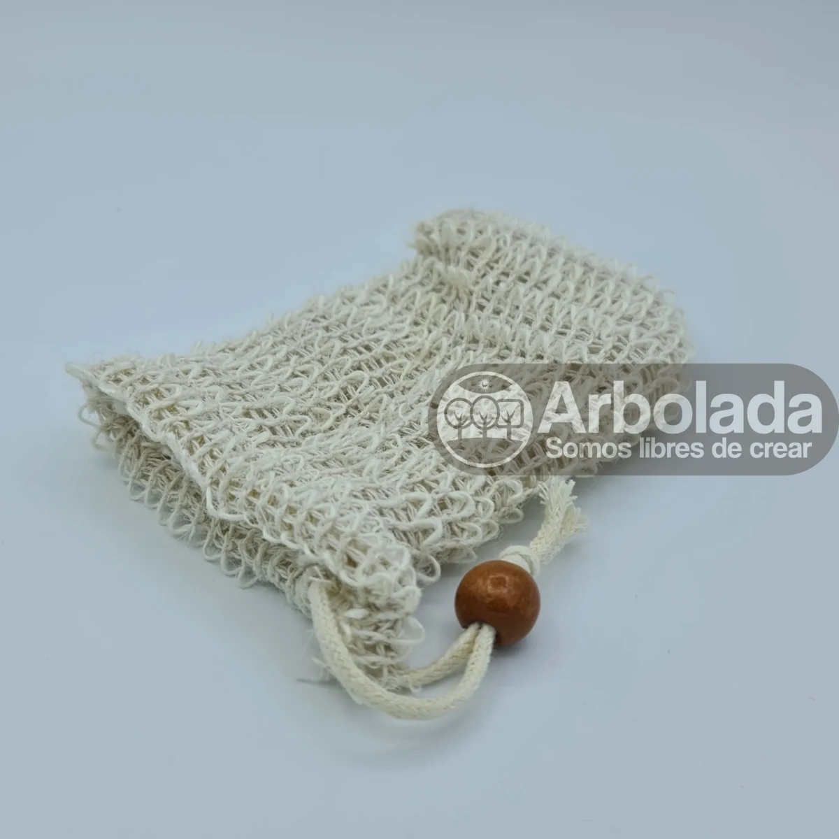 Bolsas de jabón de Sisal Natural1