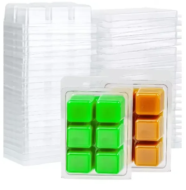 Molde Wax Melt, cubo 6 cavidades1