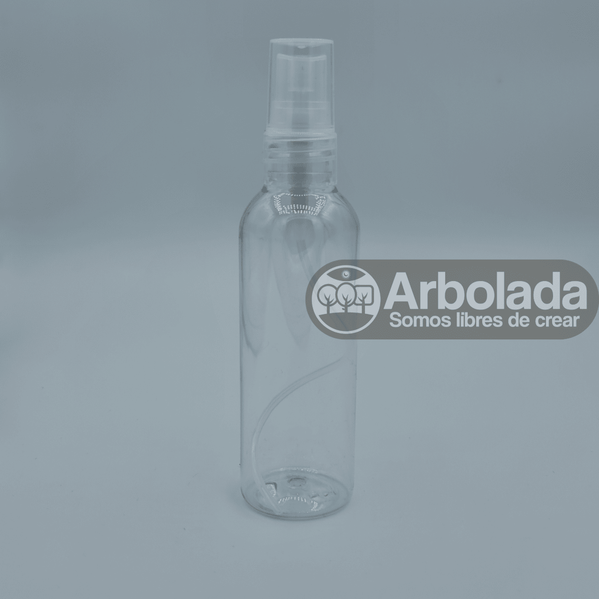 Botella pet transparente 100ml spray transparente2
