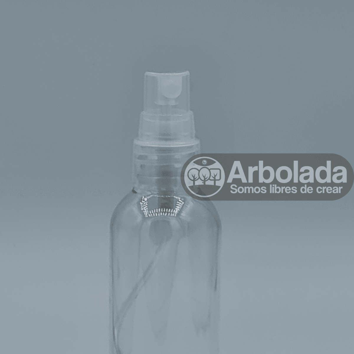 Botella pet transparente 100ml spray transparente1
