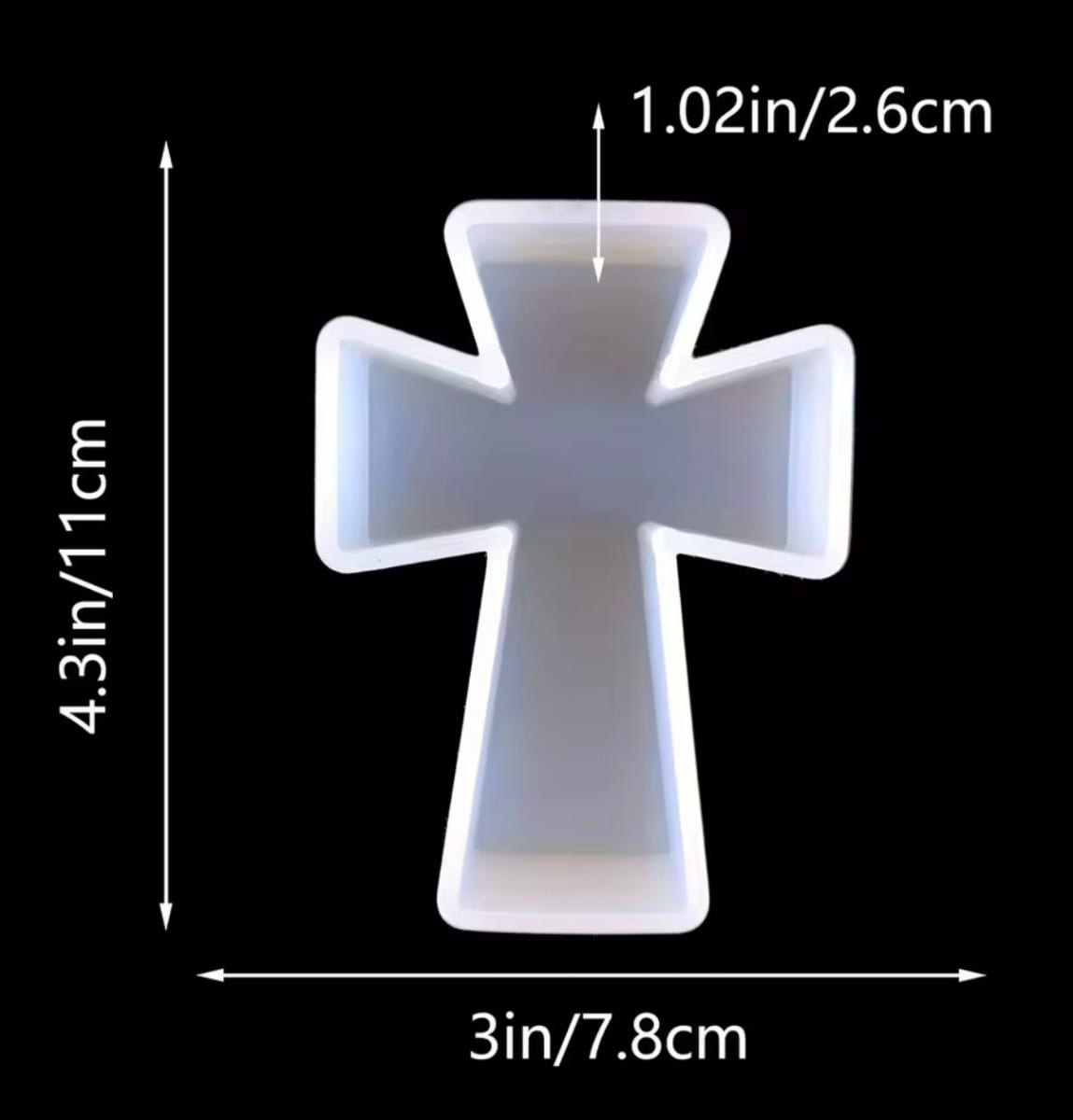 Molde Vela Cruz Grande2