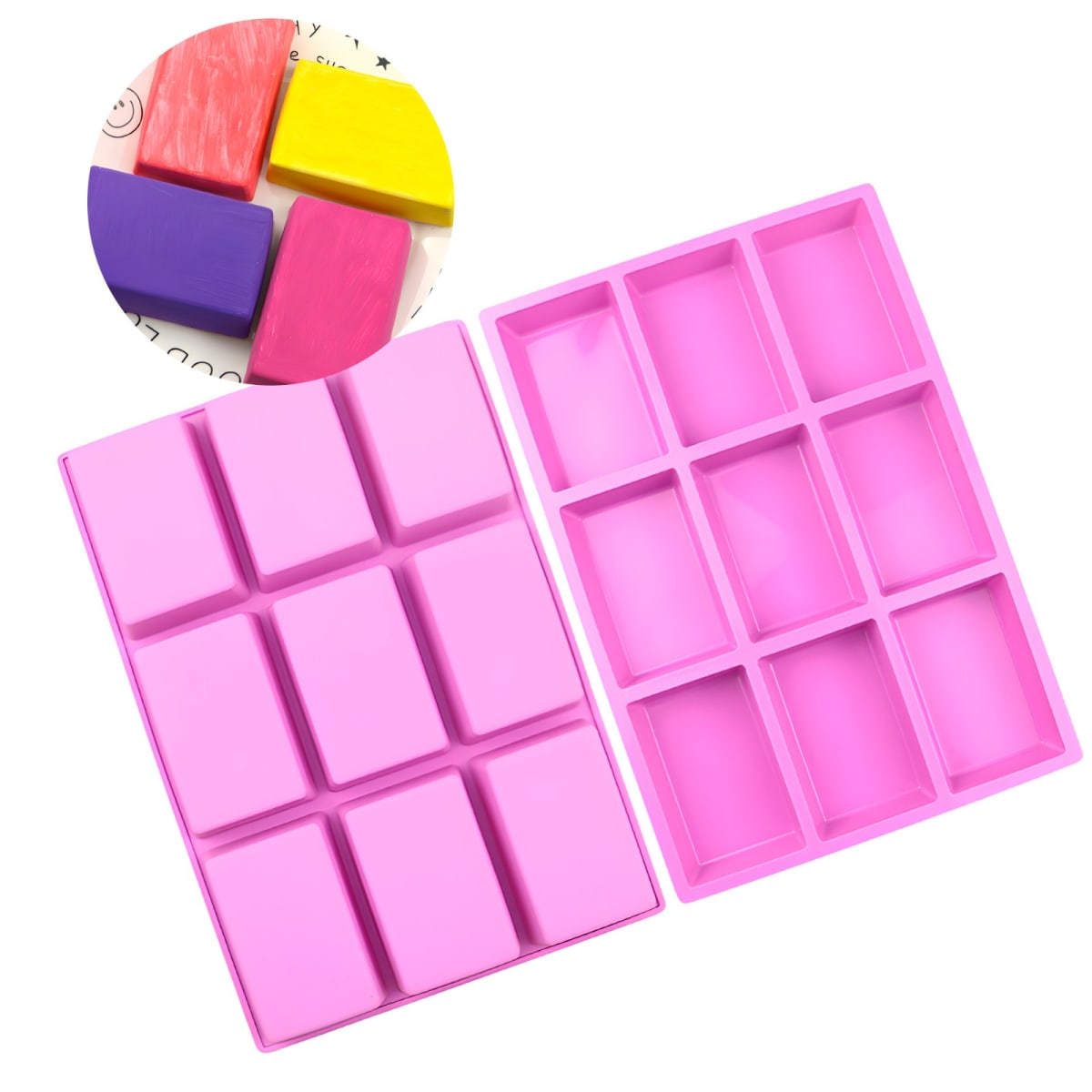 Molde rectangurar 9 cavidades1