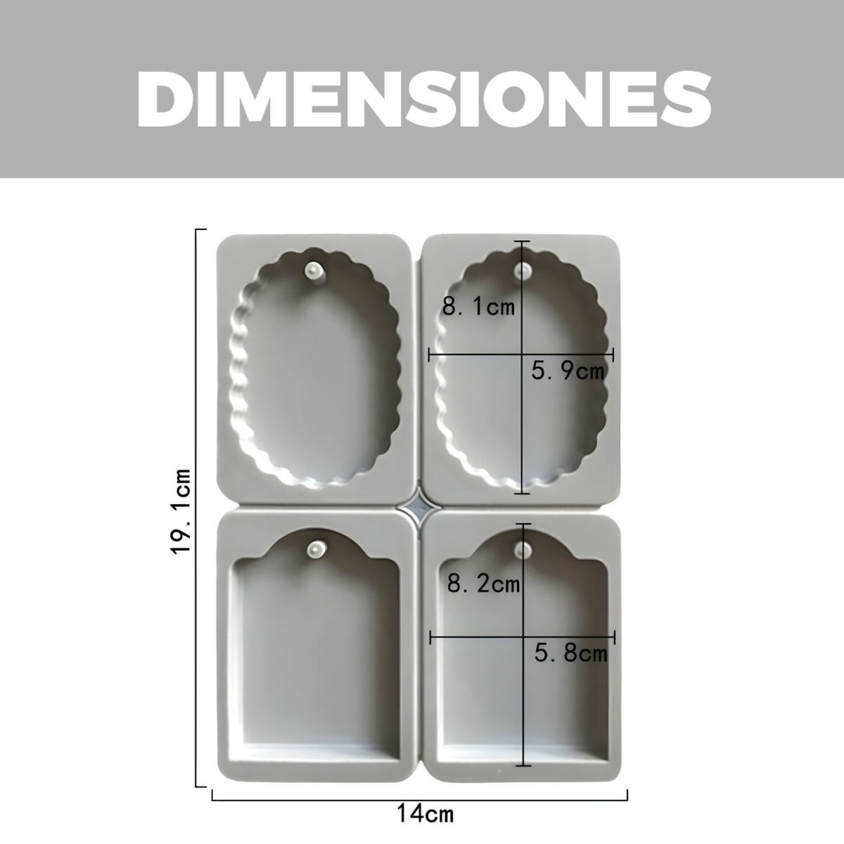 Molde tabletas aromáticas 4 cavidades2