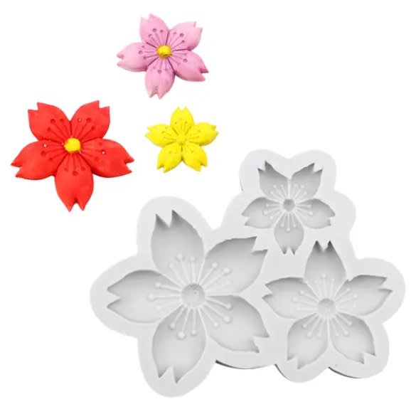 Molde Vela Flor Cerezo1