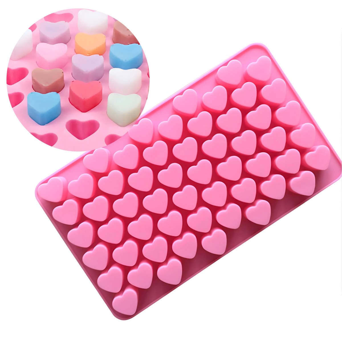 Molde mini corazones pequeños1