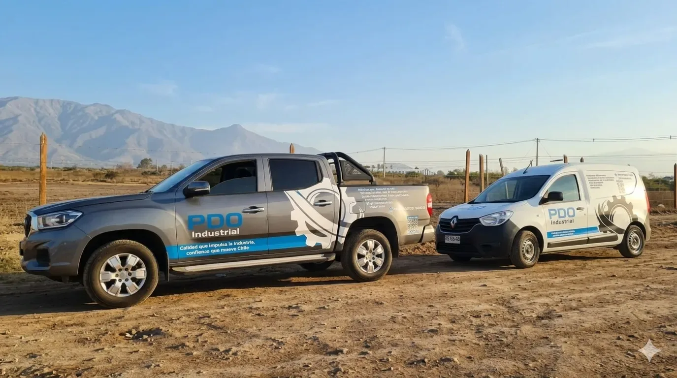Equipo PDO Industrial en terreno