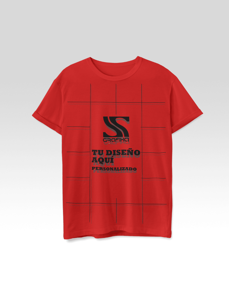Poleras Unisex Cuello Redondo Personalizadas11