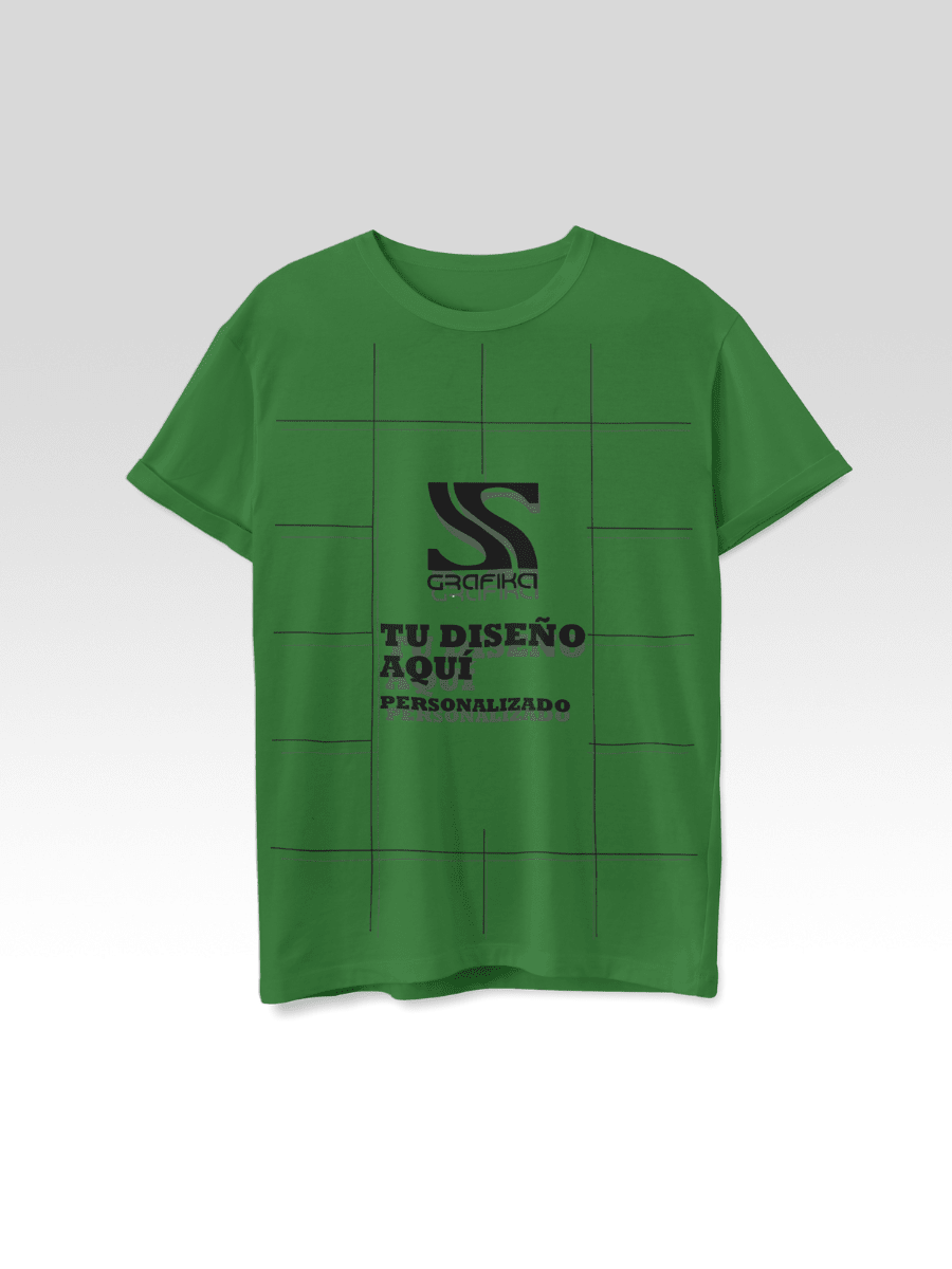 Poleras Unisex Cuello Redondo Personalizadas12