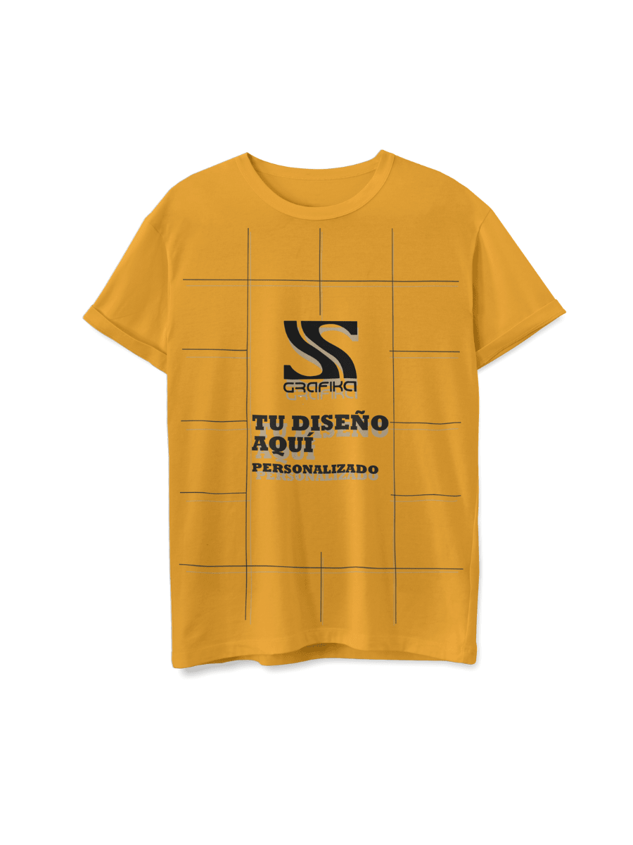 Poleras Unisex Cuello Redondo Personalizadas1