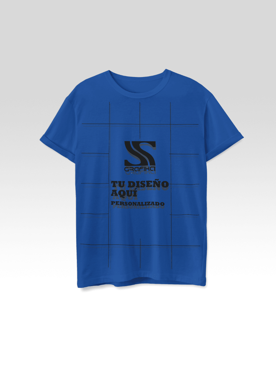 Poleras Unisex Cuello Redondo Personalizadas2