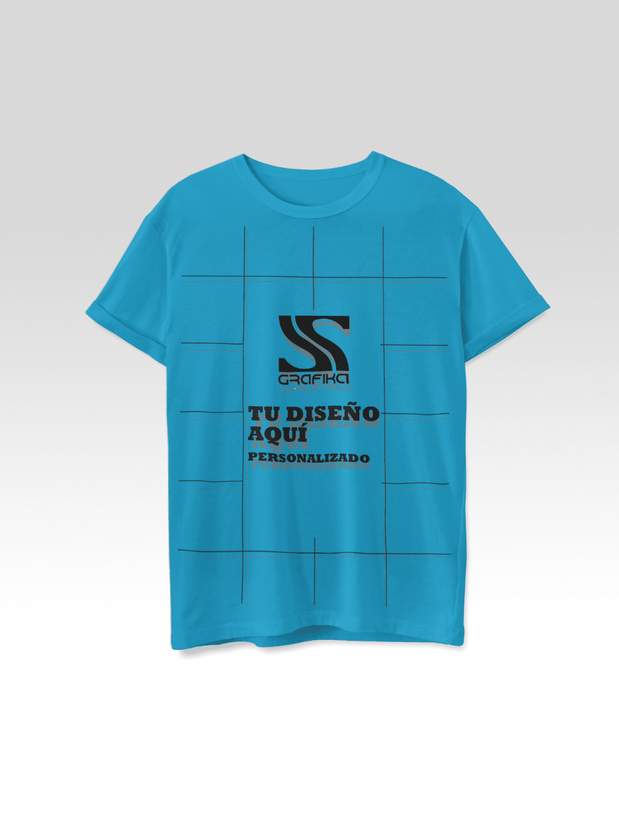 Poleras Unisex Cuello Redondo Personalizadas6