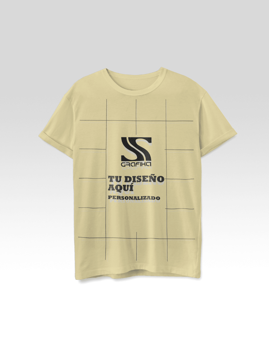 Poleras Unisex Cuello Redondo Personalizadas3