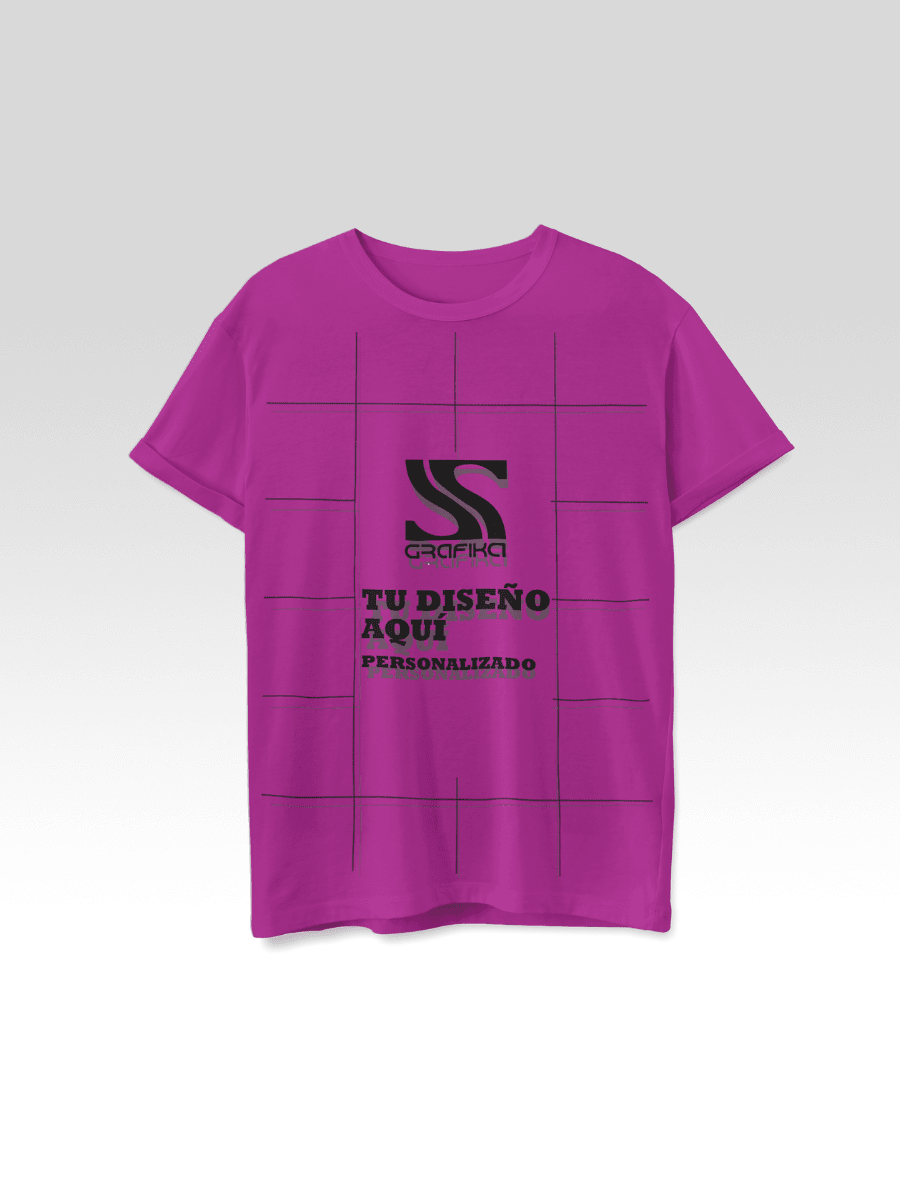 Poleras Unisex Cuello Redondo Personalizadas8