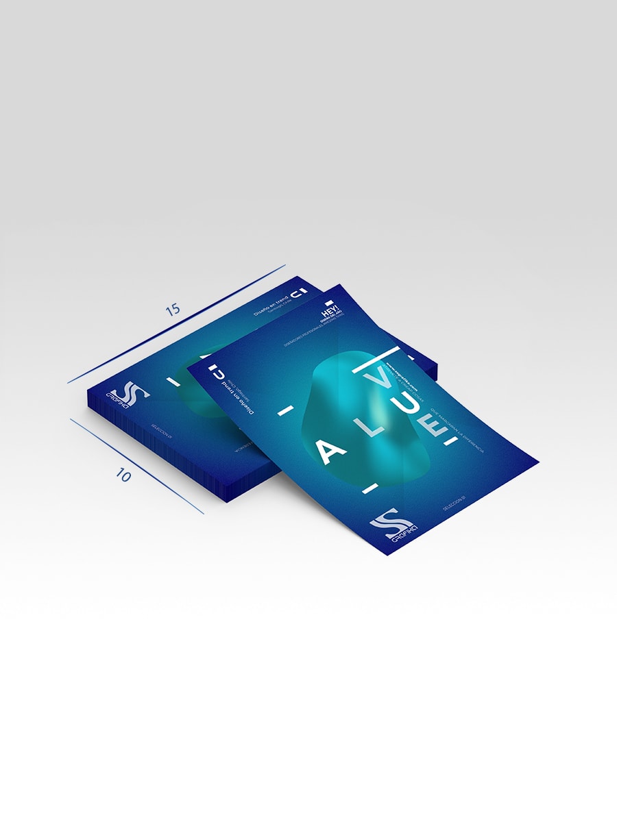 Flyers publicitarios 10 x 15 cms1