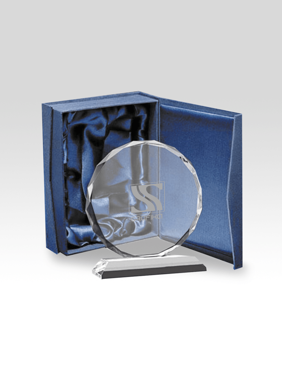 Galvano de Cristal Diamante Circular L1