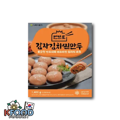 NARAE FOOD MANDU DUMPLING DE KIMCHI MASA DE PAPA 1.4KG1