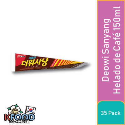 BINGGRAE DEOWI SANYANG HELADO DE CAFÉ EN BARRA 150ML 35UN1