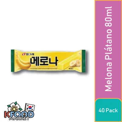BINGGRAE MELONA PLÁTANO 80ML 40UN2