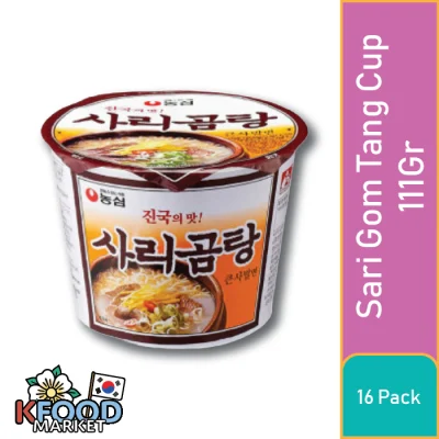 NONGSHIM SARI GOM TANG CUP 111GR 16UN1