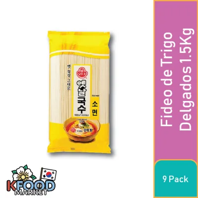 OTTOGI FIDEOS DE TRIGO FINO 1.5KG 9UN1