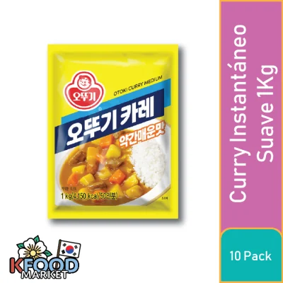 OTTOGI CURRY SUAVE 1KG 10UN1