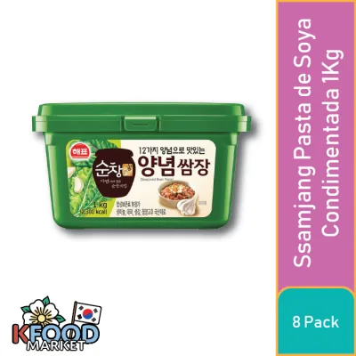 HAEPYO SSAMJANG PASTA DE SOYA CONDIMENTADA 1KG 8UN2