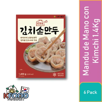NARAE FOOD MANDU DE MANO DE KIMCHI 1.4KG 6UN1