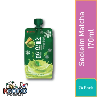 LOTTE SEOLEIM MATCHA 170ML 24UN1