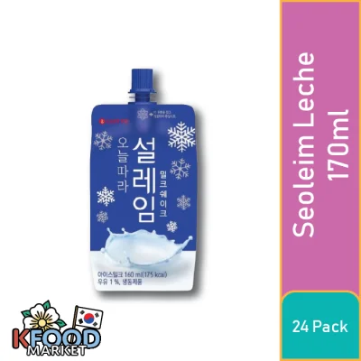 LOTTE SEOLEIM LECHE 170ML 24UN1