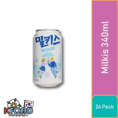 LOTTE MILKIS 340ML 24UN1