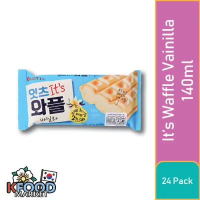 LOTTE ITS WAFLE VANILLA 140ML 24UN2