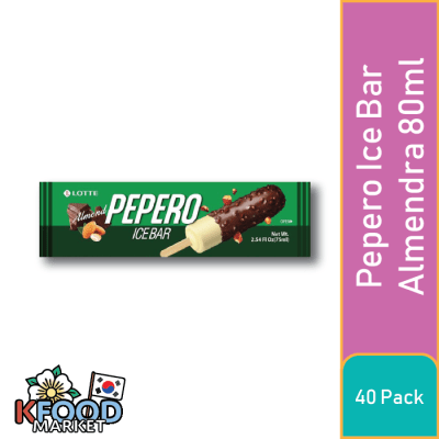 LOTTE HELADO PEPERO ALMENDRA 80ML 24UN2