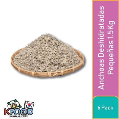 GRANEL ANCHOAS DESHIDRATADAS JIRI(PEQUEÑAS) 1.5KG 6UN1