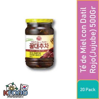 OTTOGI TÉ DE MIEL CON DATIL ROJO(JUJUBE) 500GR 20UN1