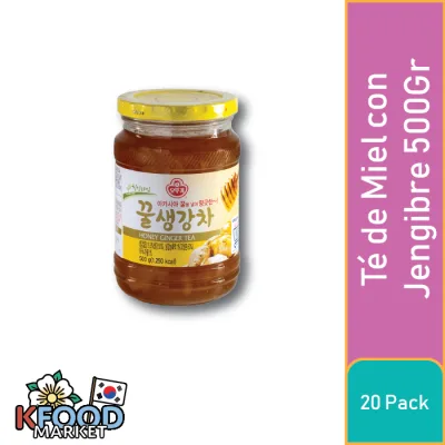 OTTOGI TÉ DE MIEL CON JENGIBRE 500GR 20UN2