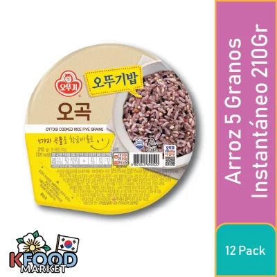 OTTOGI ARROZ 5 GRANOS 210GR 12UN1