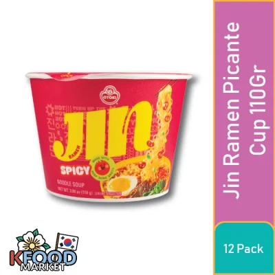 OTTOGI JIN RAMEN PICANTE CUP 110GR 12UN1