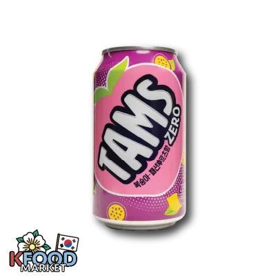LOTTE TAMS ZERO DURAZNO GRANADILLA 355ML 6UN1