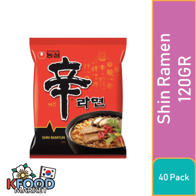 NONGSHIM SHIN RAMEN BOLSA 120GR 40UN2