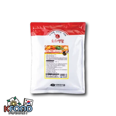 DOOWON FOOD SALSA TTEOKBOKKI INSTANTANEA PICANTE SUAVE 1KG1