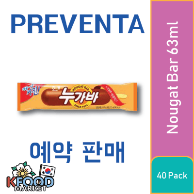 PREVENTA HAITAI NOUGAT BAR 63ML 40UN1