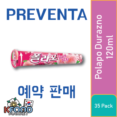 PREVENTA HAITAI POLAPO DURAZNO 120ML 35UN1