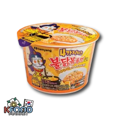 SAMYANG BULDAK 4 QUESOS CUP 110GR 3UN