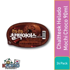 LOTTE CHALTTEOK ICE CHOCO 90ML 24UN