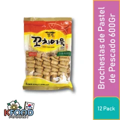 MYONG GA PASTEL DE PESCADO EN BROCHETA 800GR 12UN